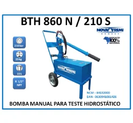 Bomba Manual para Teste Hidrostático – BTH 860 N-210 S